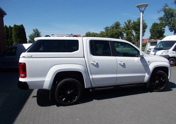 Volkswagen Amarok cena 88000 przebieg: 132000, rok produkcji 2015 z Leszno małe 596